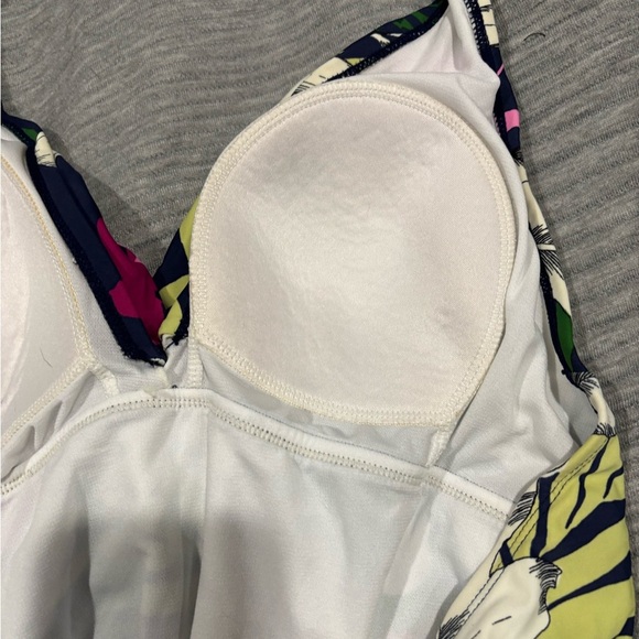 Floral Halter One-Piece Swimsuit - Picture 7 of 12